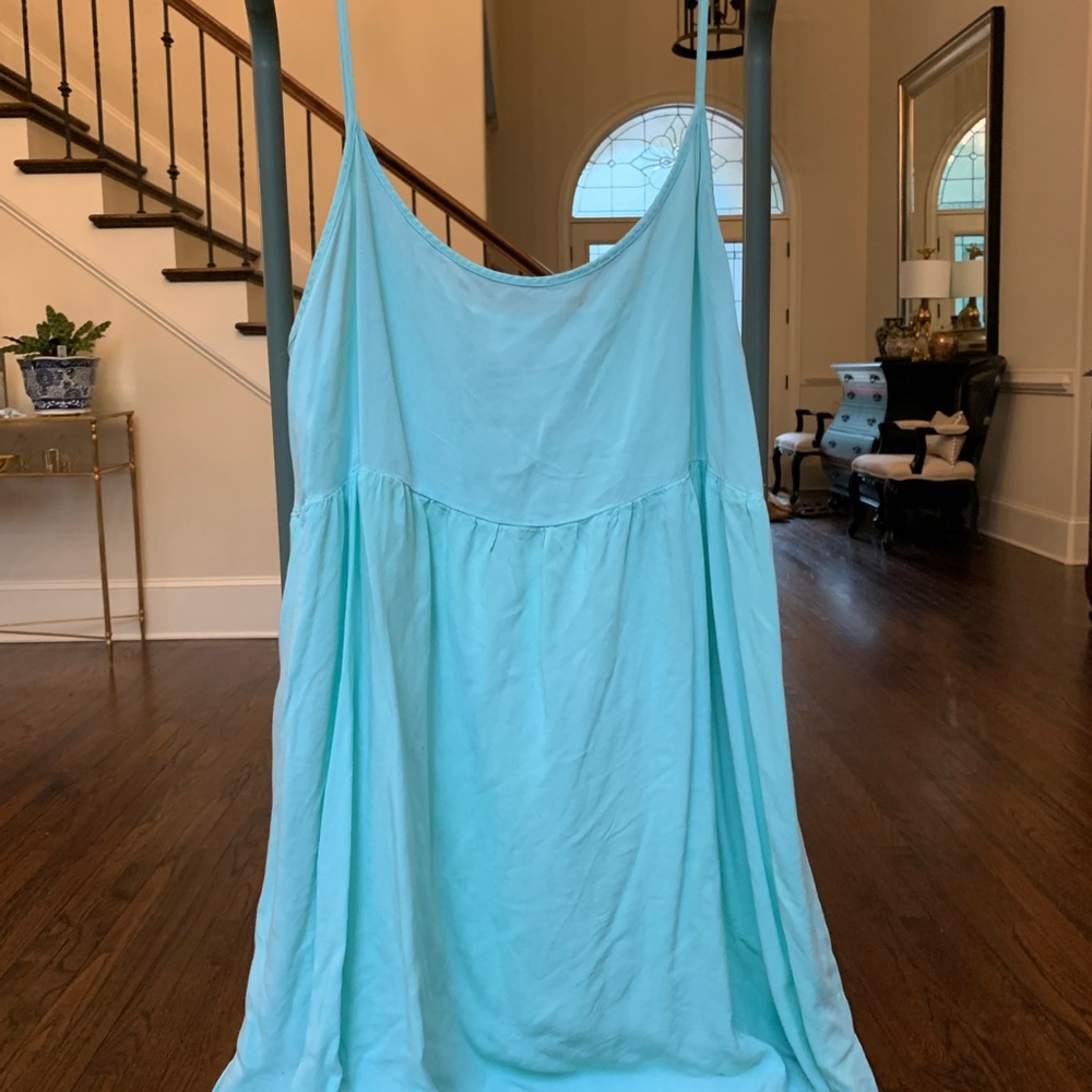 American Apparel Teal Dress